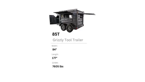 86T Grizzly Tool Trailer Model